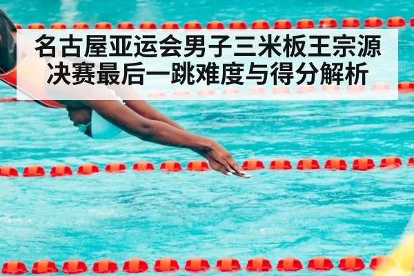 名古屋亚运会男子三米板王宗源决赛最后一跳难度与得分解析
